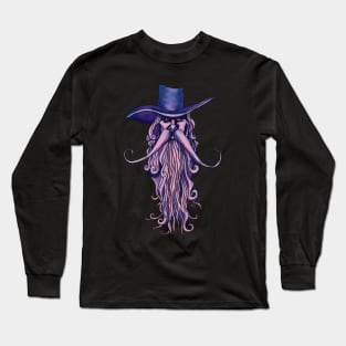 Man In A Hat Long Sleeve T-Shirt